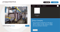 Desktop Screenshot of furnaceandoven.com